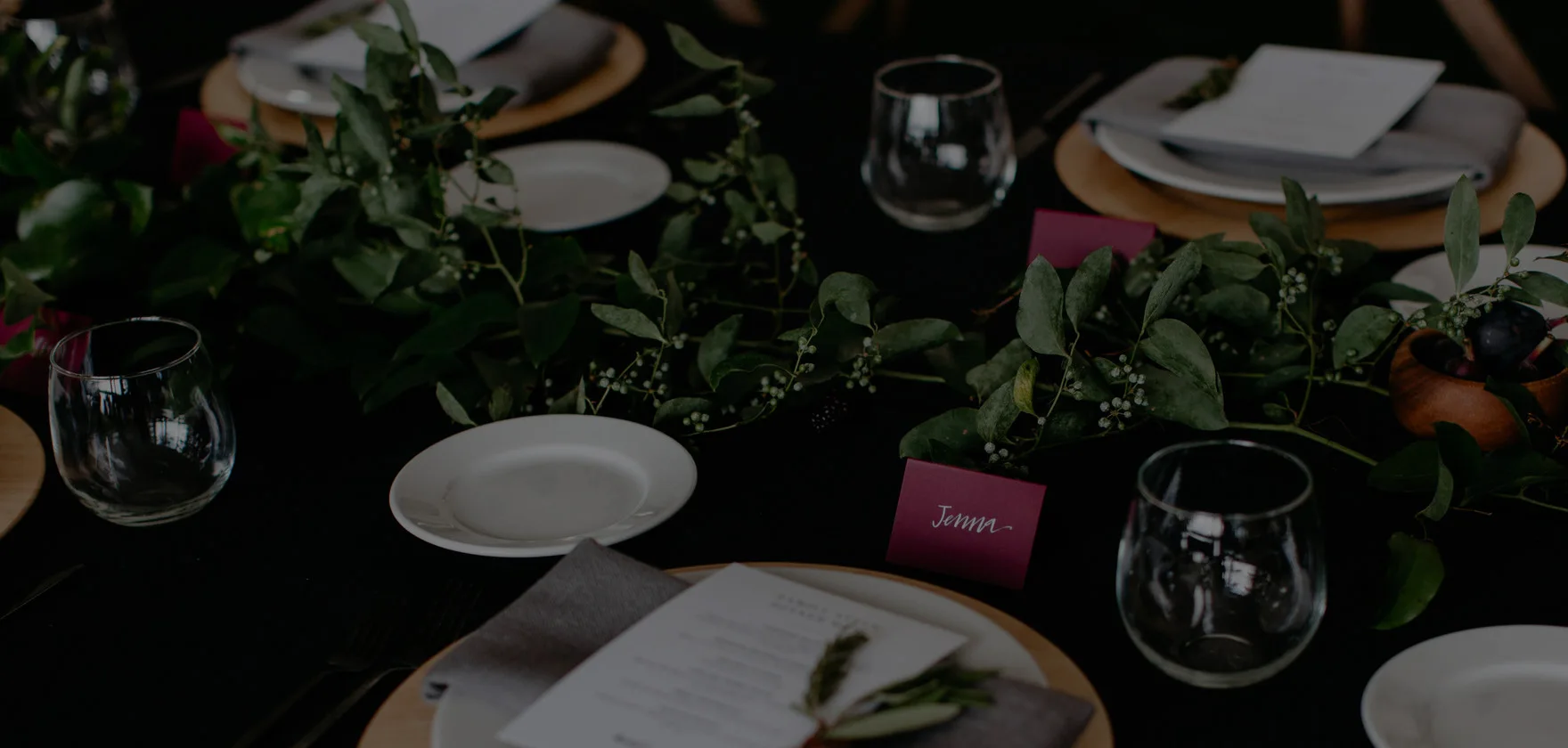 healthy food concept greens wine fancy table restaurant